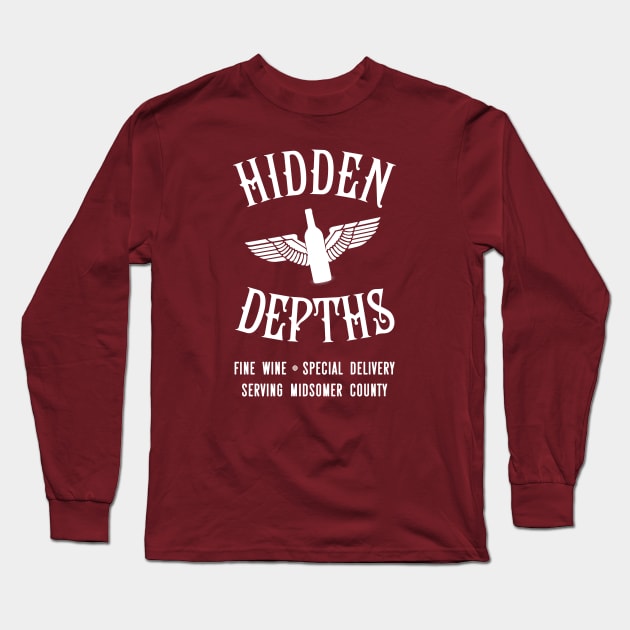 Hidden Depths Wine Delivery (Midsomer Murders) Long Sleeve T-Shirt by jrotem